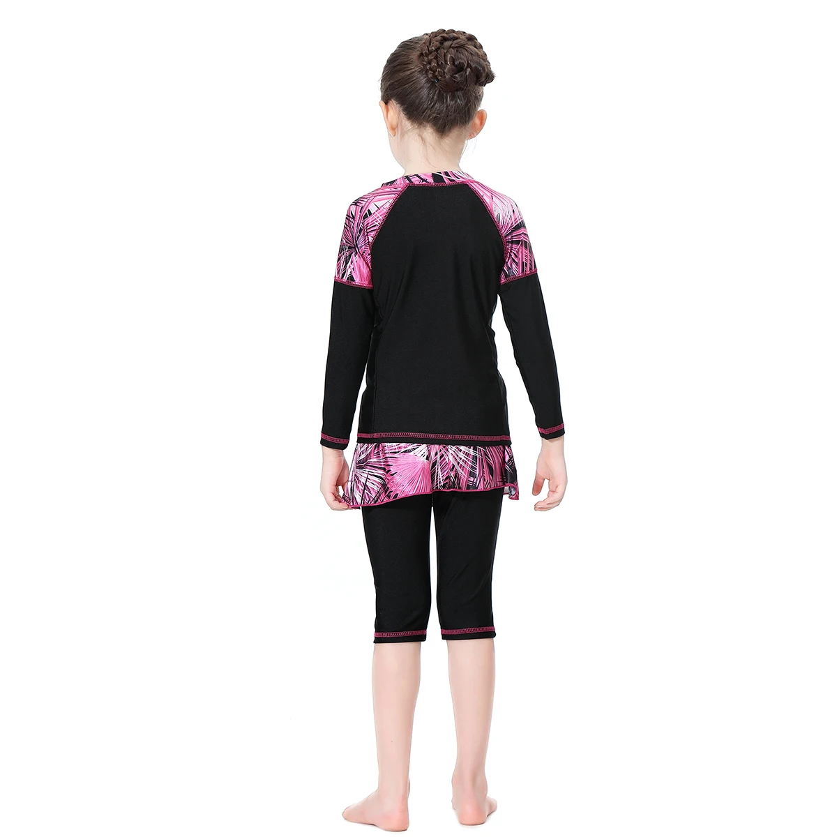 Traditional Girls Swimsuit Modest Swimwear Long Sleeve Sun Protection Beachwear Suitable Muslim Women Summer Diving
Traditional Girls Swimsuit Modest Swimwear Long Sleeve Sun Protection Beachwear Suitable Muslim Women Summer Diving