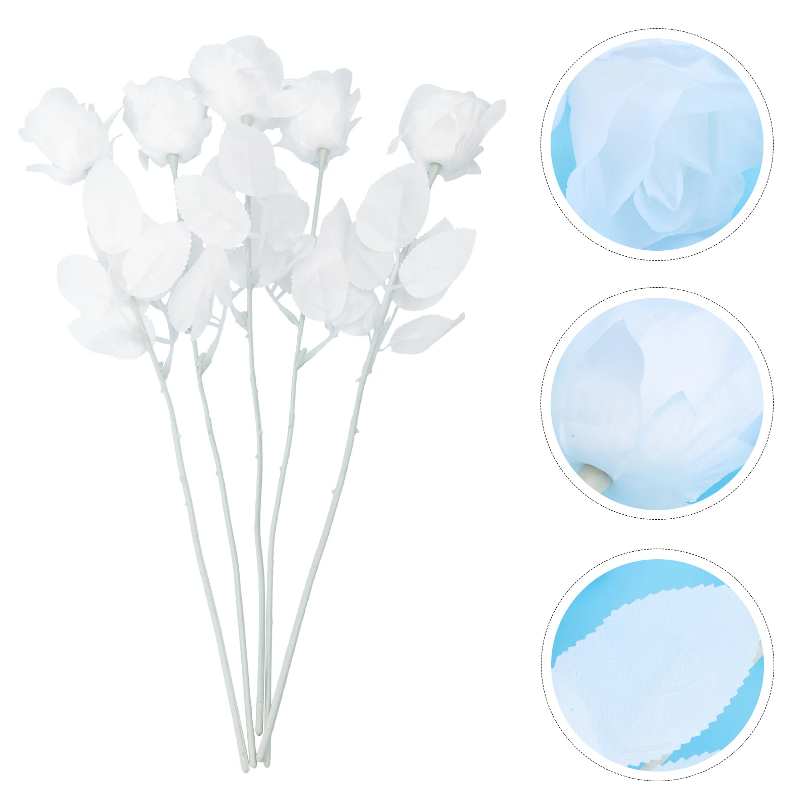 5 Pcs Artificial Decorative Flower Rose Fake Decorations Indoor Silk Cloth Wedding Party Table Bride
5 Pcs Artificial Decorative Flower Rose Fake Decorations Indoor Silk Cloth Wedding Party Table Bride