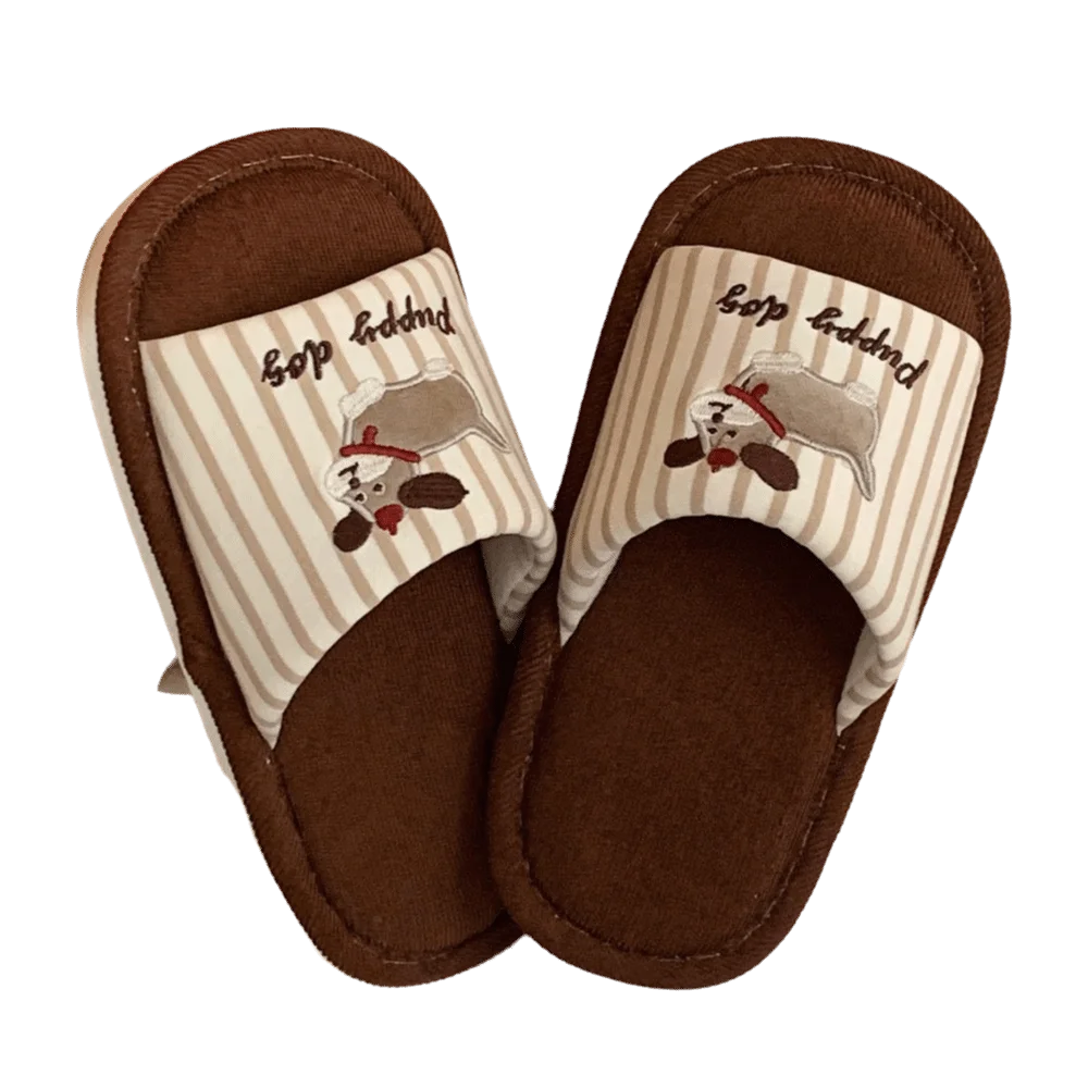 Милые мягкие тапочки для спальни, домашняя одежда с героями мультфильмов, тапочки-тапочки, бесшумные нескользящие милые тапочки для щенков для девочек
Милые мягкие тапочки для спальни, домашняя одежда с героями мультфильмов, тапочки-тапочки, бесшумные нескользящие милые тапочки для щенков для девочек