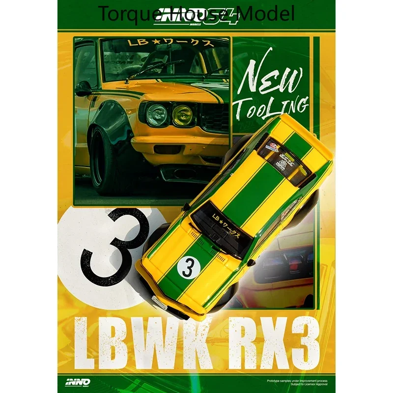 INNO In Stock 1:64 LBWK RX3 Savanna Diecast Diorama Car Model Collection Miniature Toys
INNO In Stock 1:64 LBWK RX3 Savanna Diecast Diorama Car Model Collection Miniature Toys