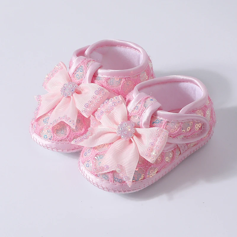 Newborn Shoes Baby Girls Sandal Sweet Bowknot Infant Little Princess Shoes for Spring Summer Toddler First Walkers 0-12M
Newborn Shoes Baby Girls Sandal Sweet Bowknot Infant Little Princess Shoes for Spring Summer Toddler First Walkers 0-12M