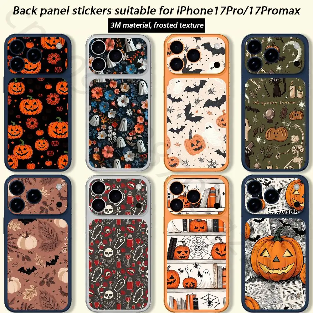 Halloween Cute Pumpkin Skull For iPhone 17 pro Max /17 pro Full Cover Decal Skin Wrap 3D Colorful Rear Protective Sticker Film
Halloween Cute Pumpkin Skull For iPhone 17 pro Max /17 pro Full Cover Decal Skin Wrap 3D Colorful Rear Protective Sticker Film