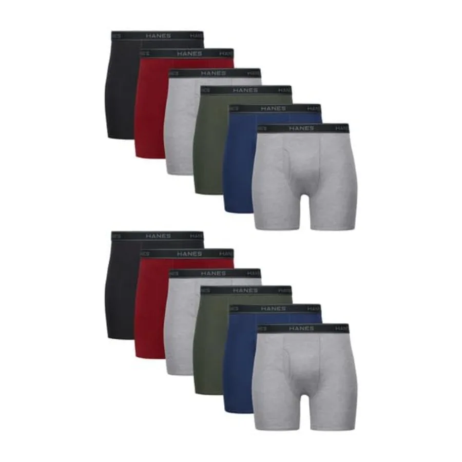 mens Underwear Boxer Briefs Pack, Cool and Breathable Cotton Moisture-wicking Underwear for Men, No Ride Up
mens Underwear Boxer Briefs Pack, Cool and Breathable Cotton Moisture-wicking Underwear for Men, No Ride Up