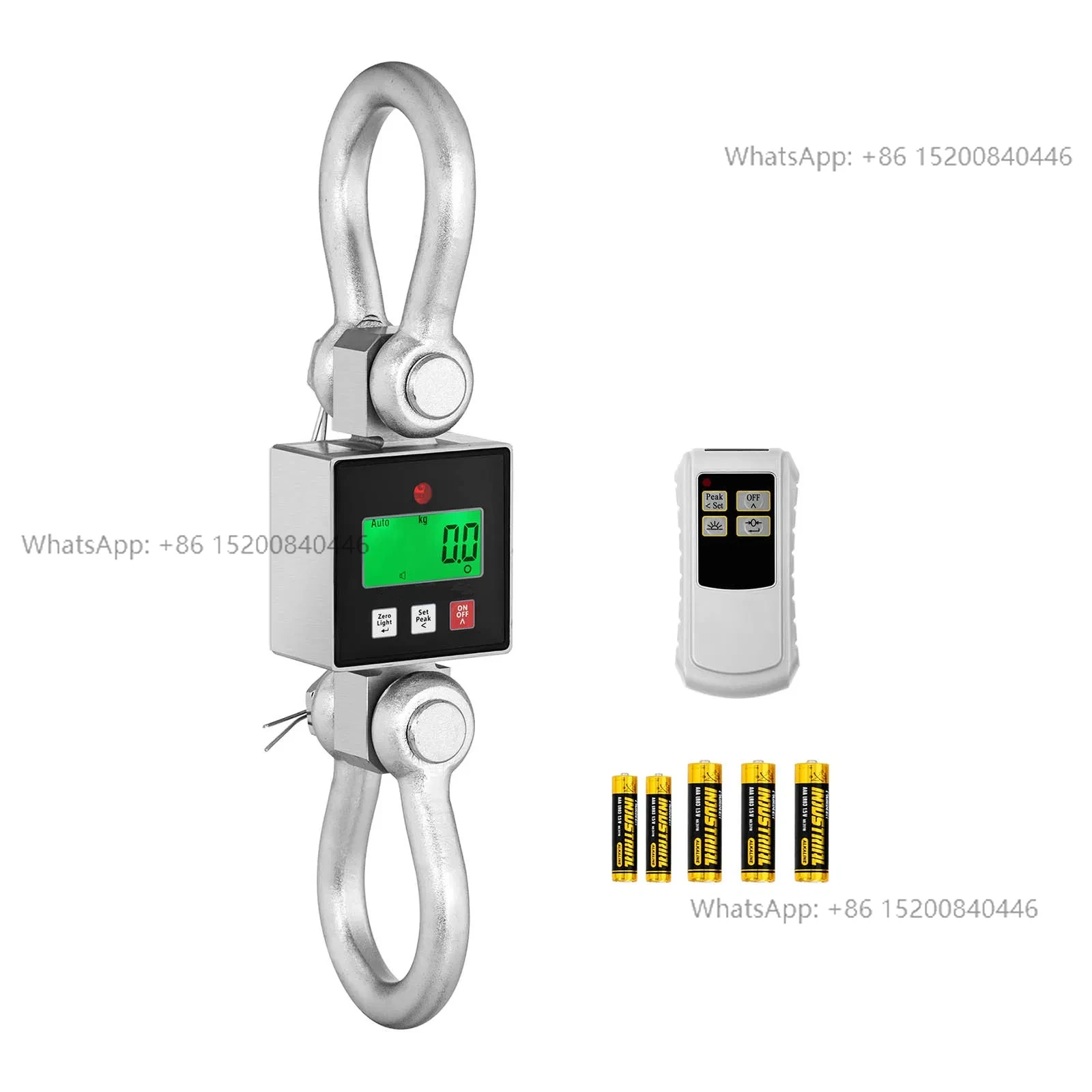 Force Measuring Instruments Overload Alarm Electric Dynamometer Scale with Two Shackle
Force Measuring Instruments Overload Alarm Electric Dynamometer Scale with Two Shackle