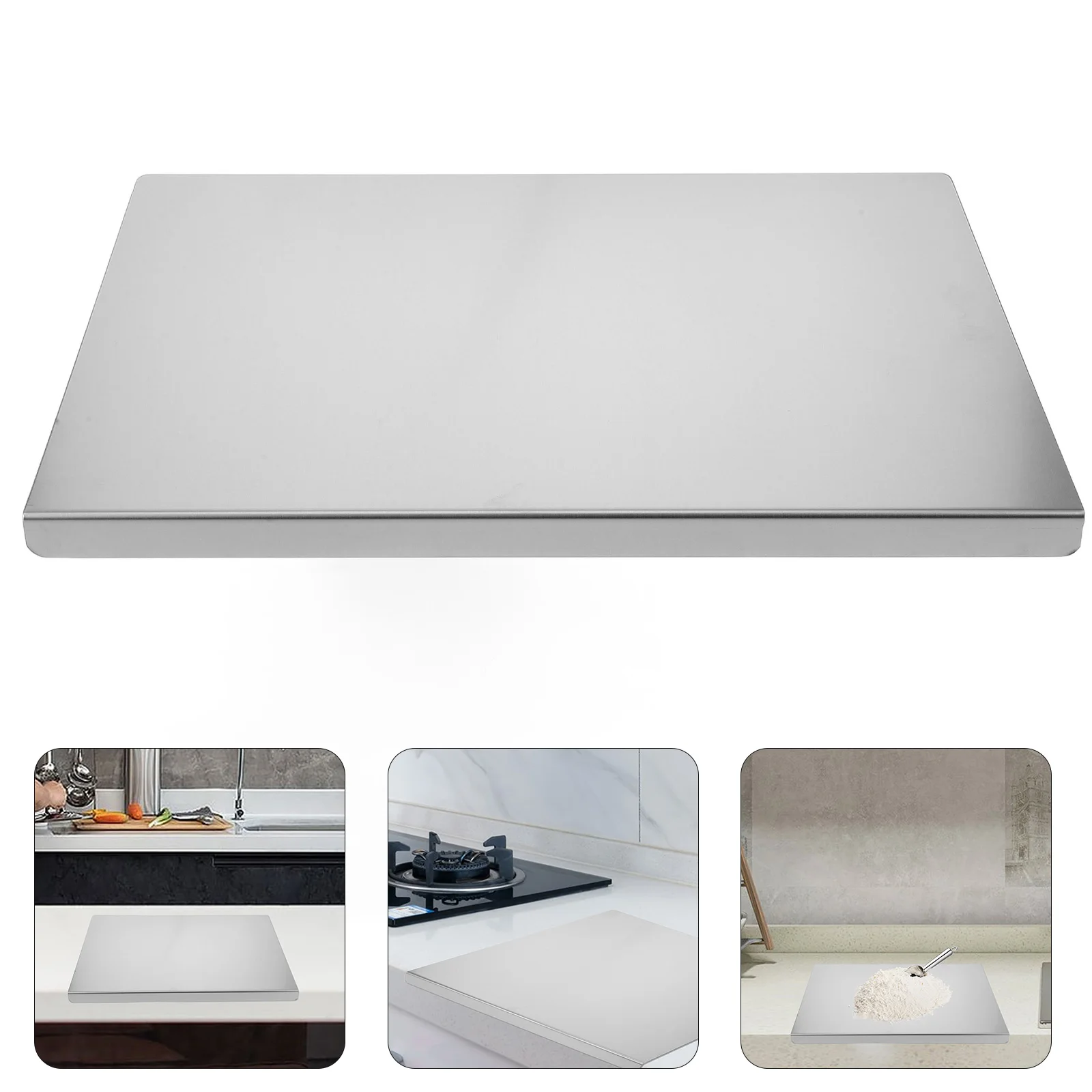 Stainless Steel Chopping Food Grade Kitchen Cutting Board Wear Resistant Dishwasher Safe Oven Usable Meat Pizza
Stainless Steel Chopping Food Grade Kitchen Cutting Board Wear Resistant Dishwasher Safe Oven Usable Meat Pizza