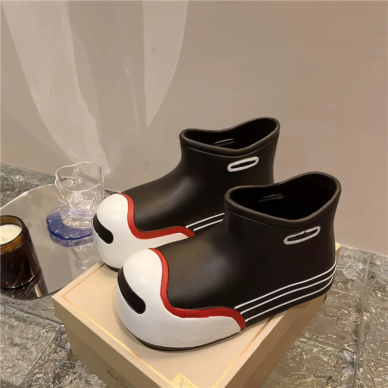 Women's Rain Boots Fashion Outdoor Rubber Galoshes Waterproof Garden Shoes for Women Non-slip Work Water Shoe Botas Lluvia Mujer
Women's Rain Boots Fashion Outdoor Rubber Galoshes Waterproof Garden Shoes for Women Non-slip Work Water Shoe Botas Lluvia Mujer