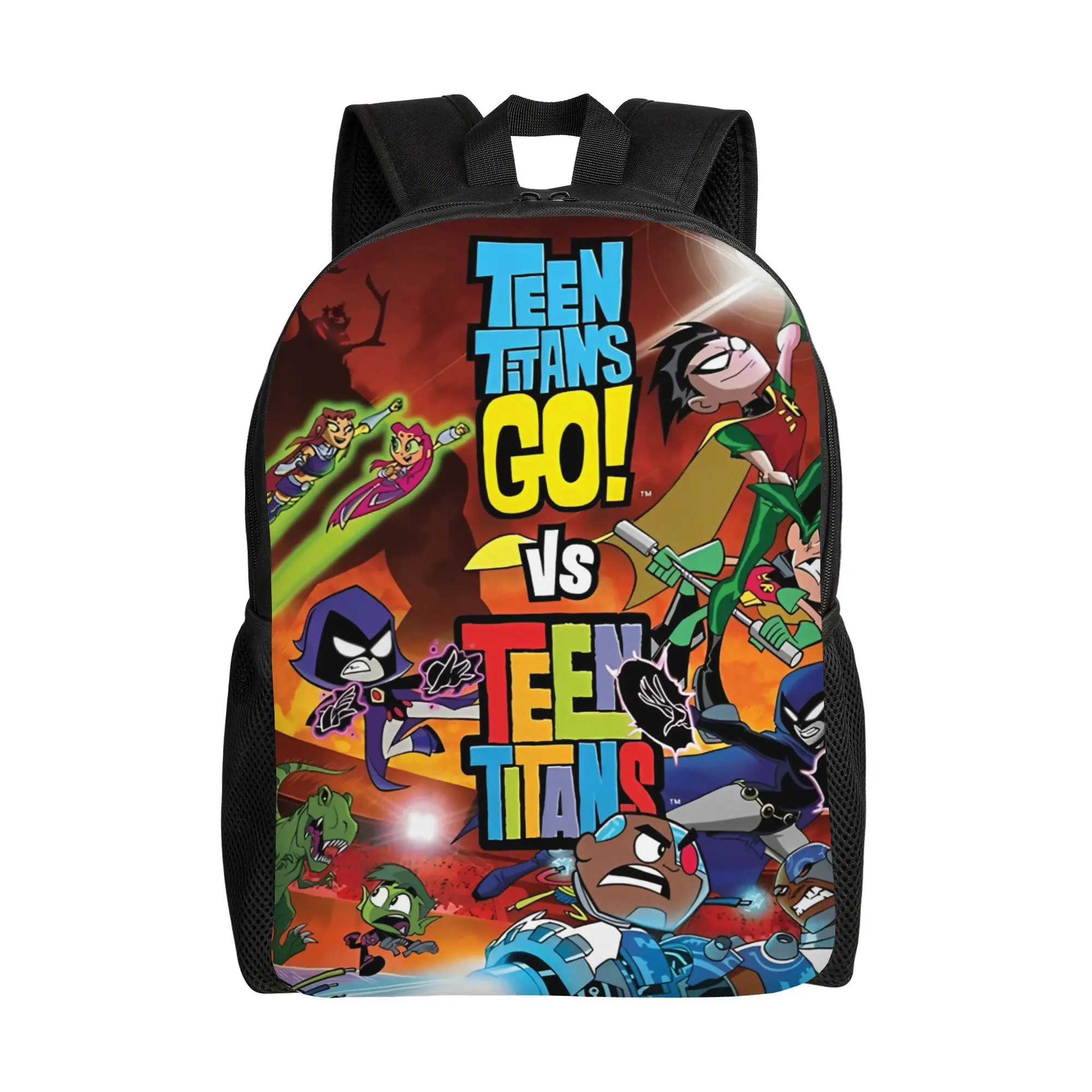 Рюкзак Teen Titans Go Poster Cool Backpack, спортивный рюкзак для работы и учебы в старшей школе, для мужчин и женщин, холщовые сумки для ноутбуков
Рюкзак Teen Titans Go Poster Cool Backpack, спортивный рюкзак для работы и учебы в старшей школе, для мужчин и женщин, холщовые сумки для ноутбуков