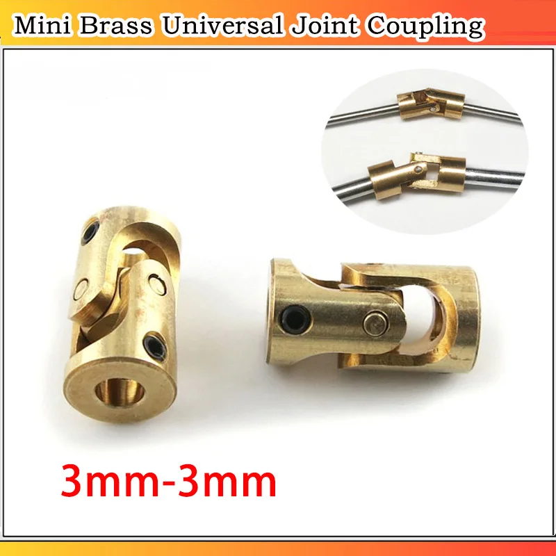 ~20pcs Mini Brass Universal Joint Coupling Copper Car Model Universal joint Coupling Head Steering Gear
~20pcs Mini Brass Universal Joint Coupling Copper Car Model Universal joint Coupling Head Steering Gear