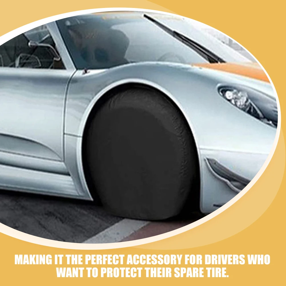 Tire Cover Protection Wheel Protector Universal 17 Inch Spare Tire Covers for Cars Trucks Trailers Rv Sun Shield Car Accessories
Tire Cover Protection Wheel Protector Universal 17 Inch Spare Tire Covers for Cars Trucks Trailers Rv Sun Shield Car Accessories