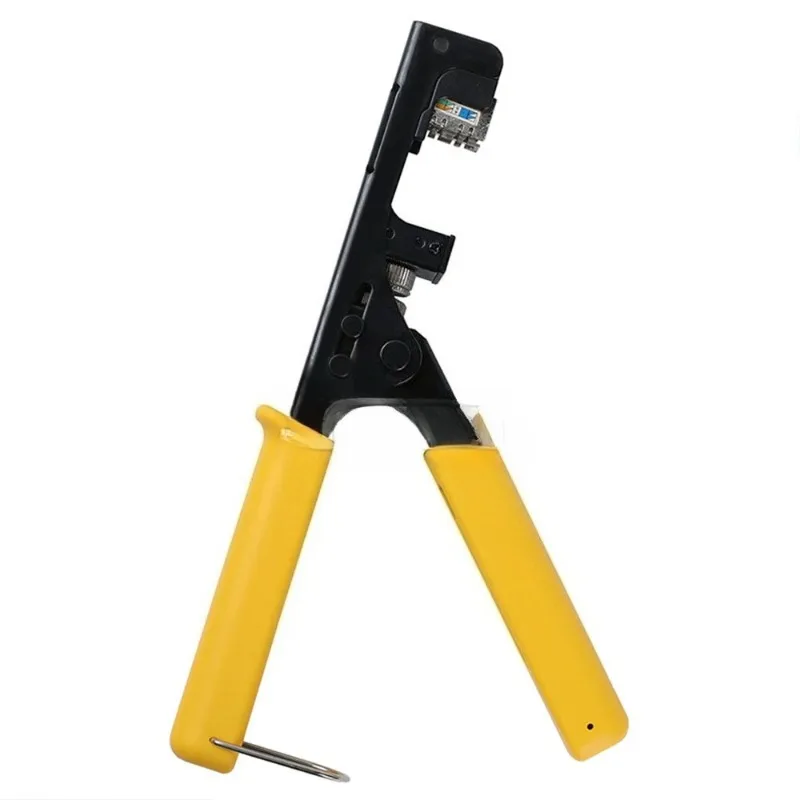 2026 Network Cable Module Crimping Pliers for CAT6 CAT7 180 Degree Crimping Knife Stripping adn Crimping Tool Category 5 and 6
2026 Network Cable Module Crimping Pliers for CAT6 CAT7 180 Degree Crimping Knife Stripping adn Crimping Tool Category 5 and 6
