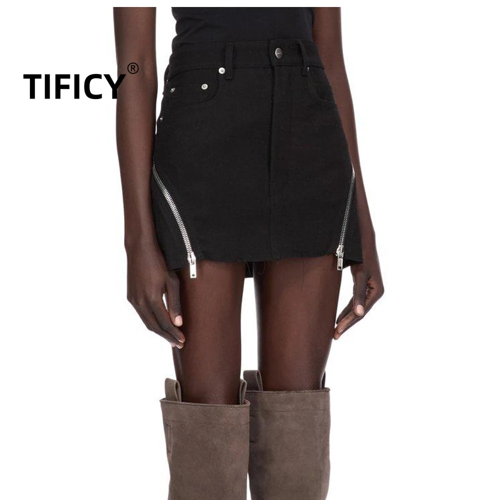 High Street Dark Ro Sexy Woolen Skirts Autumn Women's Zip Decoration Fashion Street Trendsetters Wool Mini Skirts Y2k
High Street Dark Ro Sexy Woolen Skirts Autumn Women's Zip Decoration Fashion Street Trendsetters Wool Mini Skirts Y2k