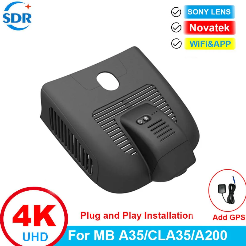 2160P Wifi Car DVR Dash Camera for Mercedes Benz AMG/A35/CLA35/CLA 250e/A200 Deluxe 2019 2020 2023 Wireless Dashcam APP Control 
2160P Wifi Car DVR Dash Camera for Mercedes Benz AMG/A35/CLA35/CLA 250e/A200 Deluxe 2019 2020 2023 Wireless Dashcam APP Control