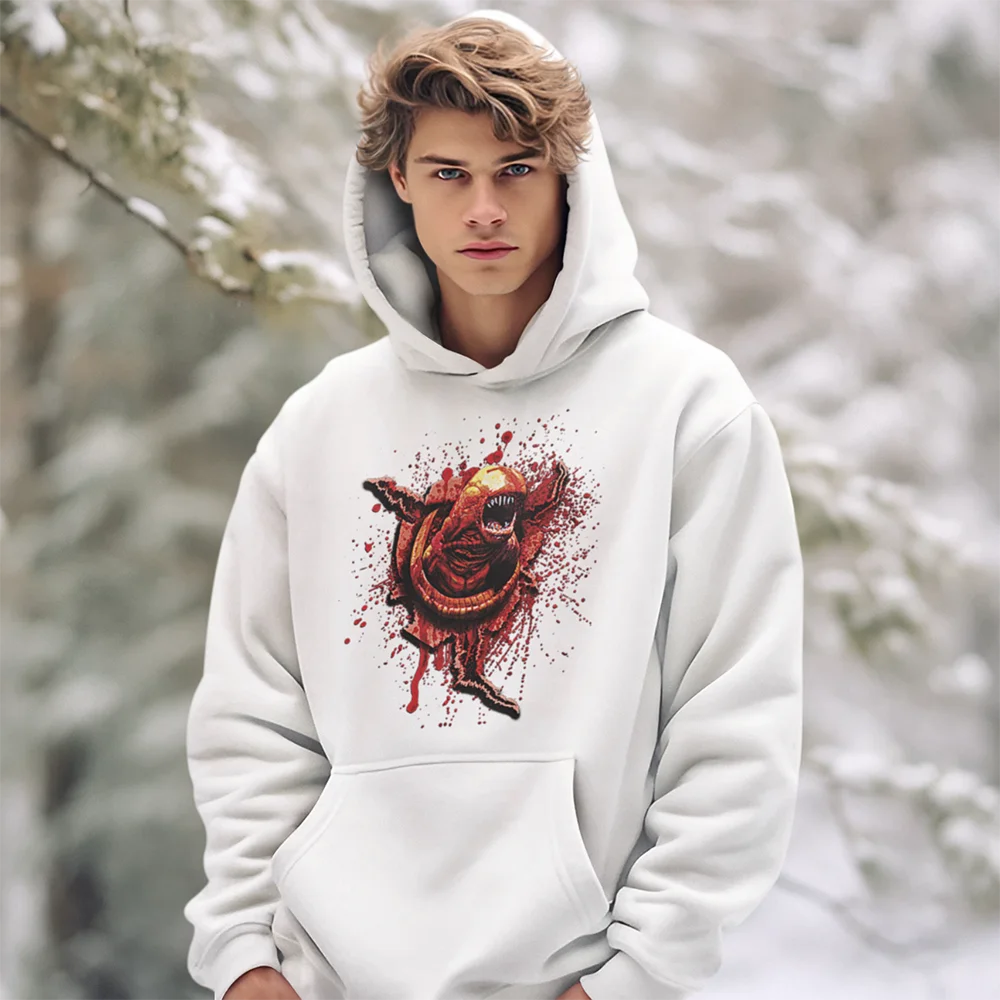 Chestburster Alien Xenomorph Sci Fi Horror Movie Weyland Corporation men's clothing sweatshirt graphic hoodies for men
Chestburster Alien Xenomorph Sci Fi Horror Movie Weyland Corporation men's clothing sweatshirt graphic hoodies for men