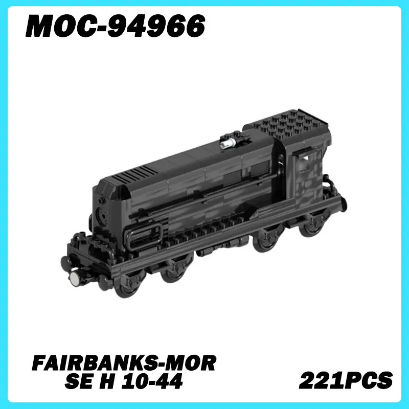 MOC-94966 Building Block Mini Train Series Fairbanks-Morse H 10-44 Desktop Education Model Brick Toy Birthday Gift 221PCS
MOC-94966 Building Block Mini Train Series Fairbanks-Morse H 10-44 Desktop Education Model Brick Toy Birthday Gift 221PCS