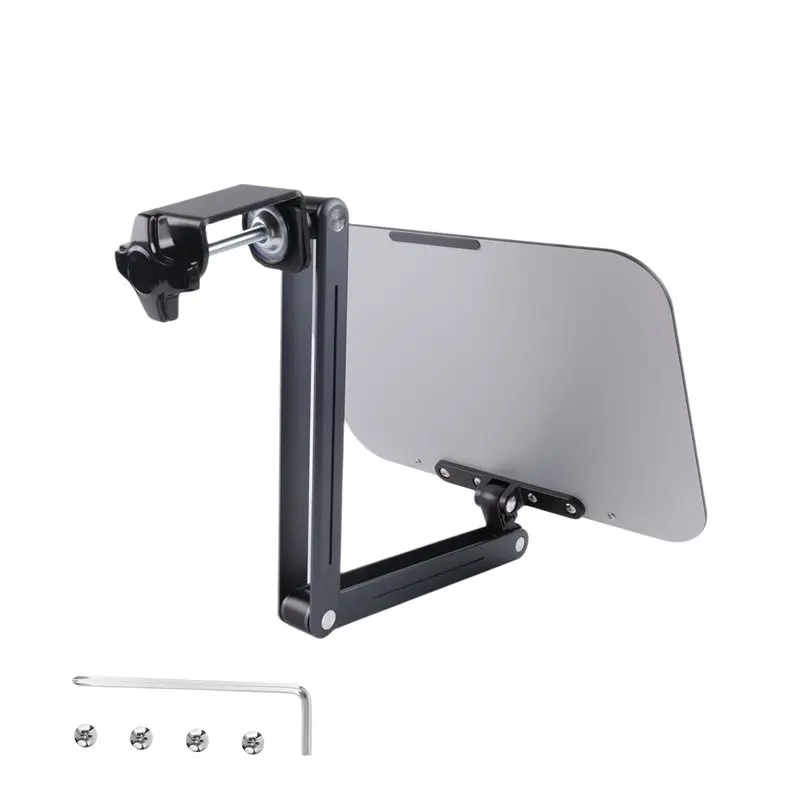 IDUD Desk Clamp Bookshelf For Reading, Ergonomic Design,Adjustable Height To 20 Inch With Swivel Base Cookbook Holder
IDUD Desk Clamp Bookshelf For Reading, Ergonomic Design,Adjustable Height To 20 Inch With Swivel Base Cookbook Holder