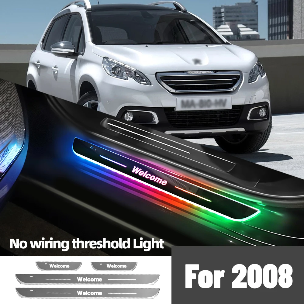 For Peugeot 2008 2012-2023 2017 2019 2020 2021 Car Door Sill Light Customized Logo LED Welcome Threshold Pedal Lamp Accessories
For Peugeot 2008 2012-2023 2017 2019 2020 2021 Car Door Sill Light Customized Logo LED Welcome Threshold Pedal Lamp Accessories
