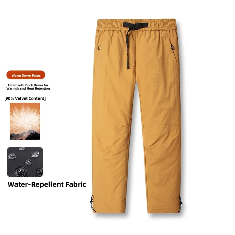 Men's Outdoor Windproof Warmth Workwear down Trousers Faionable Straight Leg Nylon Fabric Anti-Wind Autumn Winter New Arrival
Men's Outdoor Windproof Warmth Workwear down Trousers Faionable Straight Leg Nylon Fabric Anti-Wind Autumn Winter New Arrival