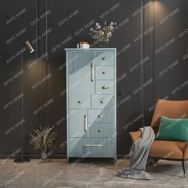 L Light luxury chest cabinet solid wood bedroom storage American drawer storage cabinet
L Light luxury chest cabinet solid wood bedroom storage American drawer storage cabinet