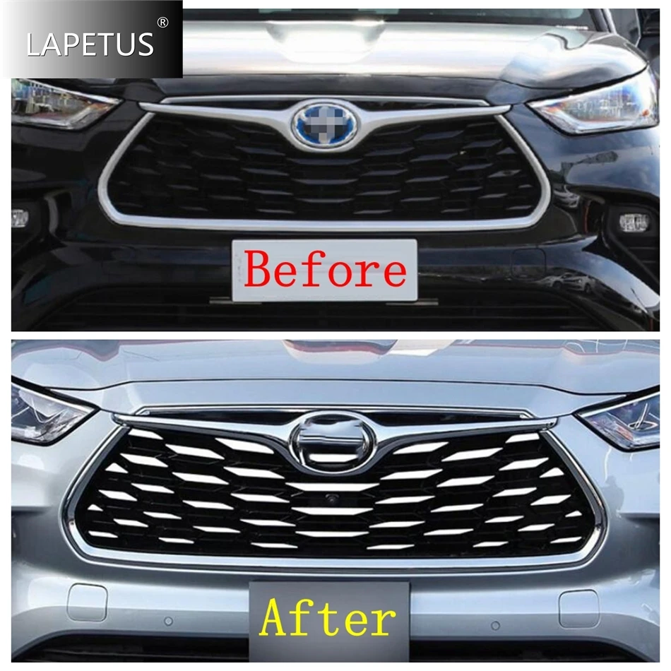 Front Center Grille Sequin Decoration Cover Trim For Toyota Highlander / Kluger 2020 - 2025 Car Stainless Steel Accessories
Front Center Grille Sequin Decoration Cover Trim For Toyota Highlander / Kluger 2020 - 2025 Car Stainless Steel Accessories
