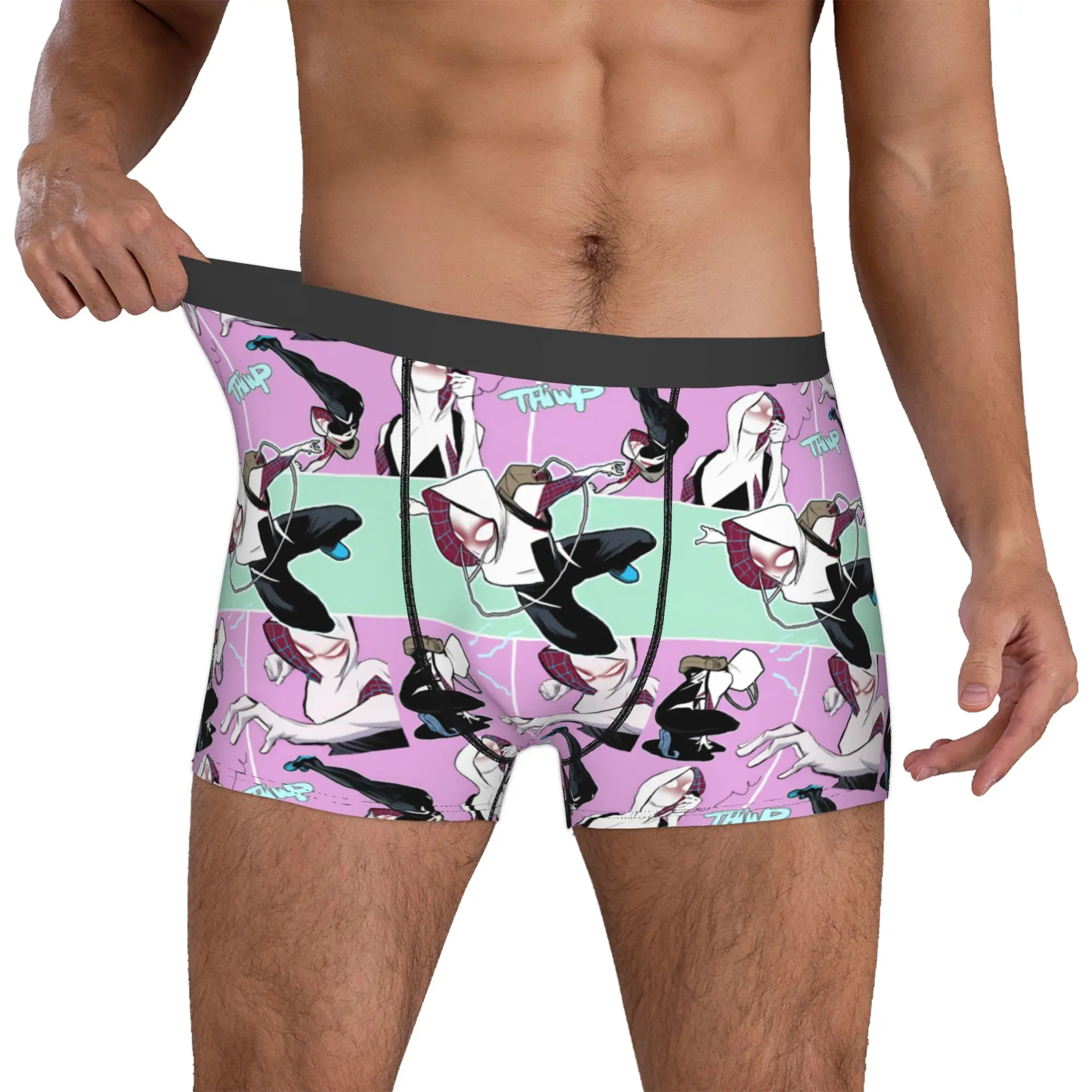Custom G-Gwen Stacy S-Spiderman Underwear Male Print Boxer Briefs Shorts Panties Soft Underpants
Custom G-Gwen Stacy S-Spiderman Underwear Male Print Boxer Briefs Shorts Panties Soft Underpants