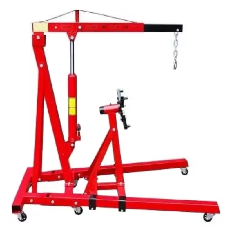 2-Ton folding crane engine crane with 1500 lb engine mount repair tool
2-Ton folding crane engine crane with 1500 lb engine mount repair tool