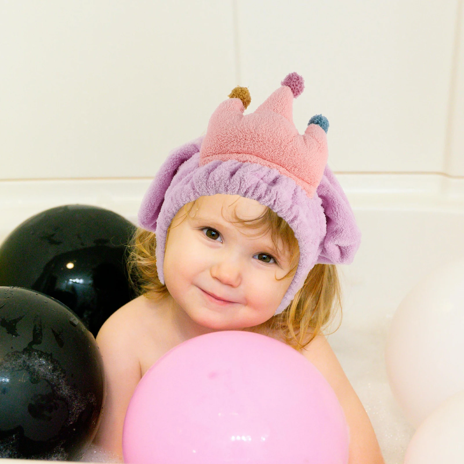 Coral Fleece Dry Hair Hat Quick-drying Cap Towel Wrap Cartoon Violet Baby Girl Child Hair Water-absorbent Cap Shower Waterproof
Coral Fleece Dry Hair Hat Quick-drying Cap Towel Wrap Cartoon Violet Baby Girl Child Hair Water-absorbent Cap Shower Waterproof