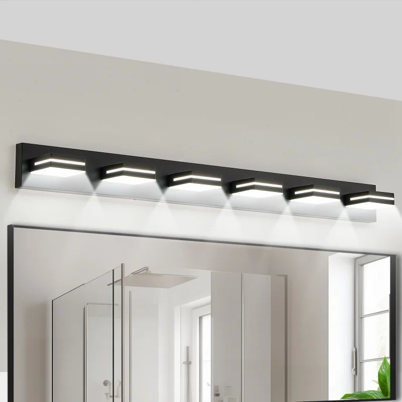 40.6 Inch LED Picture Light for Wall, 5-Light Black Rotatable Sconce, Modern Gallery Lighting for Artwork, Adjustable Bathroom Vanity Lamp
40.6 Inch LED Picture Light for Wall, 5-Light Black Rotatable Sconce, Modern Gallery Lighting for Artwork, Adjustable Bathroom Vanity Lamp