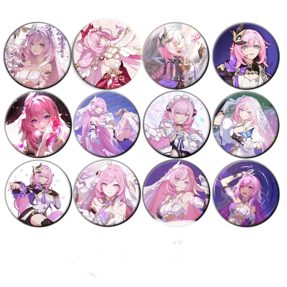 58mm Game Honkai Impact 3 Elysia Cosplay Costume Badge Pin SPTE Tinplate Brooch Prop
58mm Game Honkai Impact 3 Elysia Cosplay Costume Badge Pin SPTE Tinplate Brooch Prop