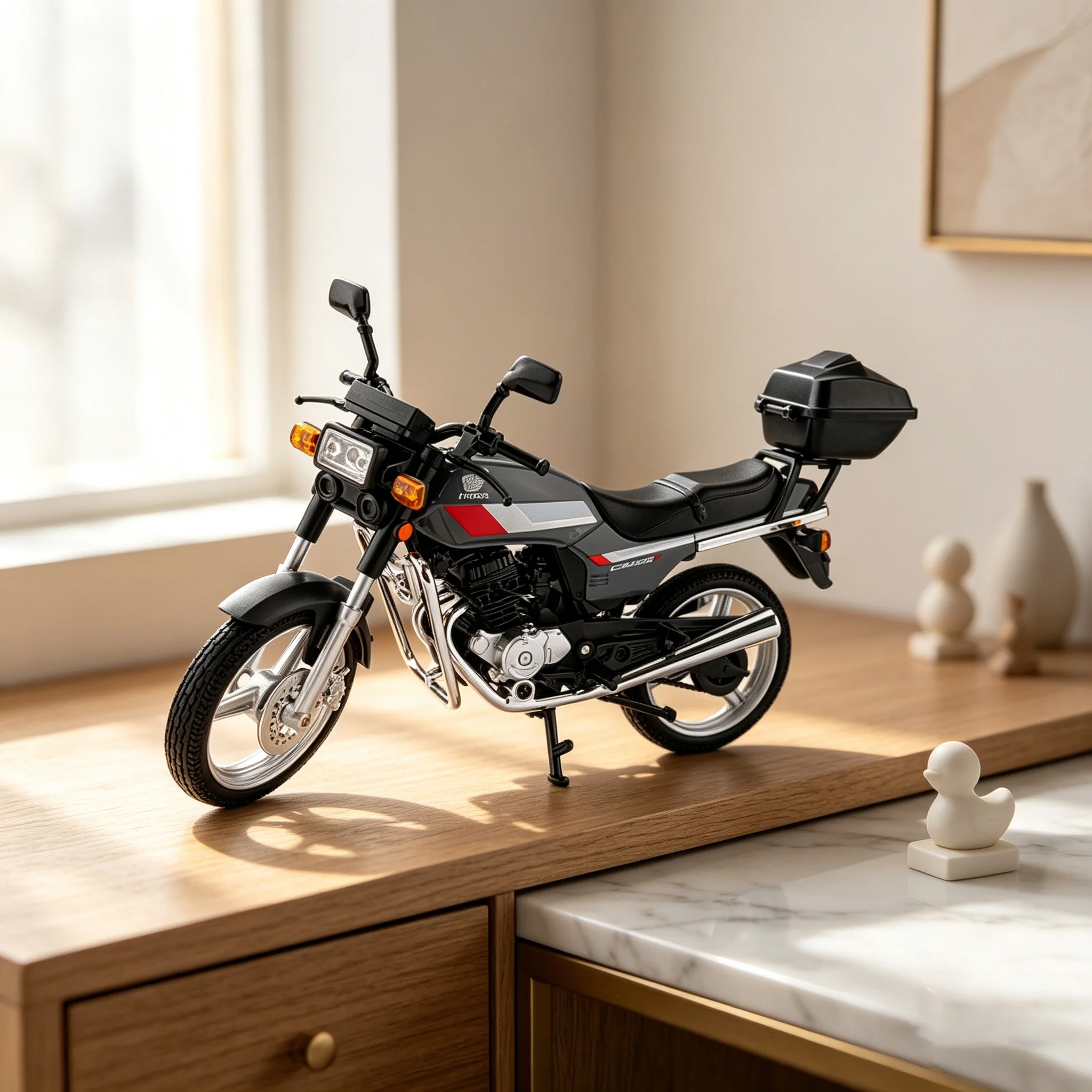 Металлическая литая модель мотоцикла GB125T в масштабе 1/12 с подставкой, коллекционная игрушка-мотоцикл, украшение, подарок для мальчика
Металлическая литая модель мотоцикла GB125T в масштабе 1/12 с подставкой, коллекционная игрушка-мотоцикл, украшение, подарок для мальчика