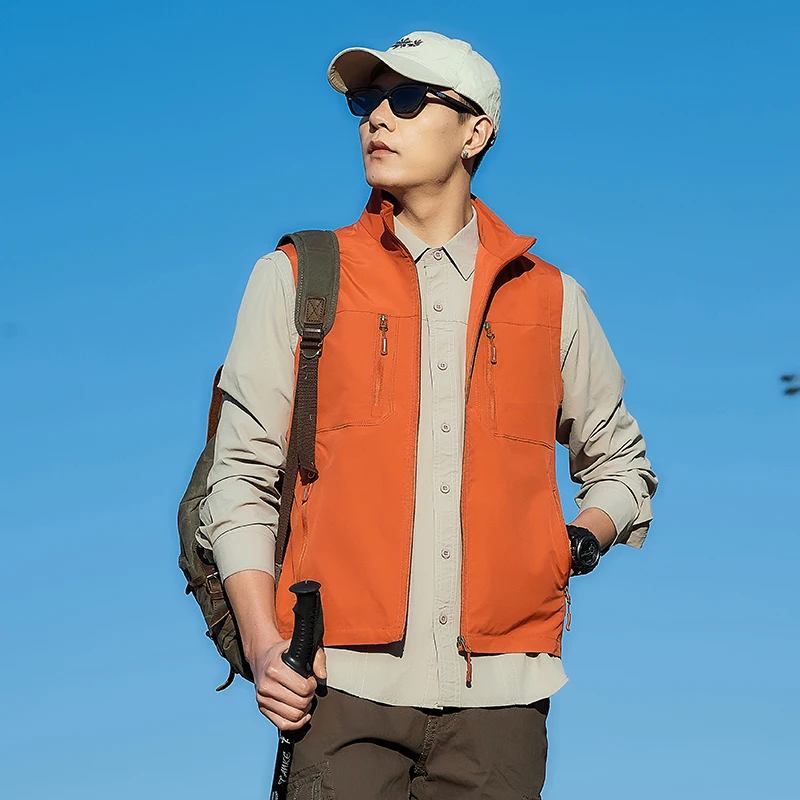 Plus Size Windproof Solid Sleeveless Jacket Brand Fashion Men's Vest Motorcycle Ourdoor Waterproof Biker Vest for Winter Men
Plus Size Windproof Solid Sleeveless Jacket Brand Fashion Men's Vest Motorcycle Ourdoor Waterproof Biker Vest for Winter Men