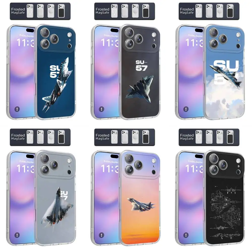 Fighter Plane S-SU-57 Raptor Phone Case For iPhone 17,16,15,14,13,12,11,Pro,Max,Plus,E,Air,Mini Magnetic Magsafe Frosted Clear
Fighter Plane S-SU-57 Raptor Phone Case For iPhone 17,16,15,14,13,12,11,Pro,Max,Plus,E,Air,Mini Magnetic Magsafe Frosted Clear