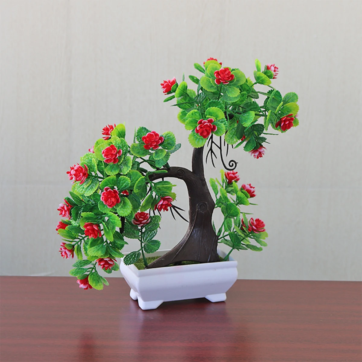 2 pcs Plastic Bonsai Simulation Plants Decoration Lifelike Design No Water Needed For Home Office Garden Decor Potted Plant
2 pcs Plastic Bonsai Simulation Plants Decoration Lifelike Design No Water Needed For Home Office Garden Decor Potted Plant
