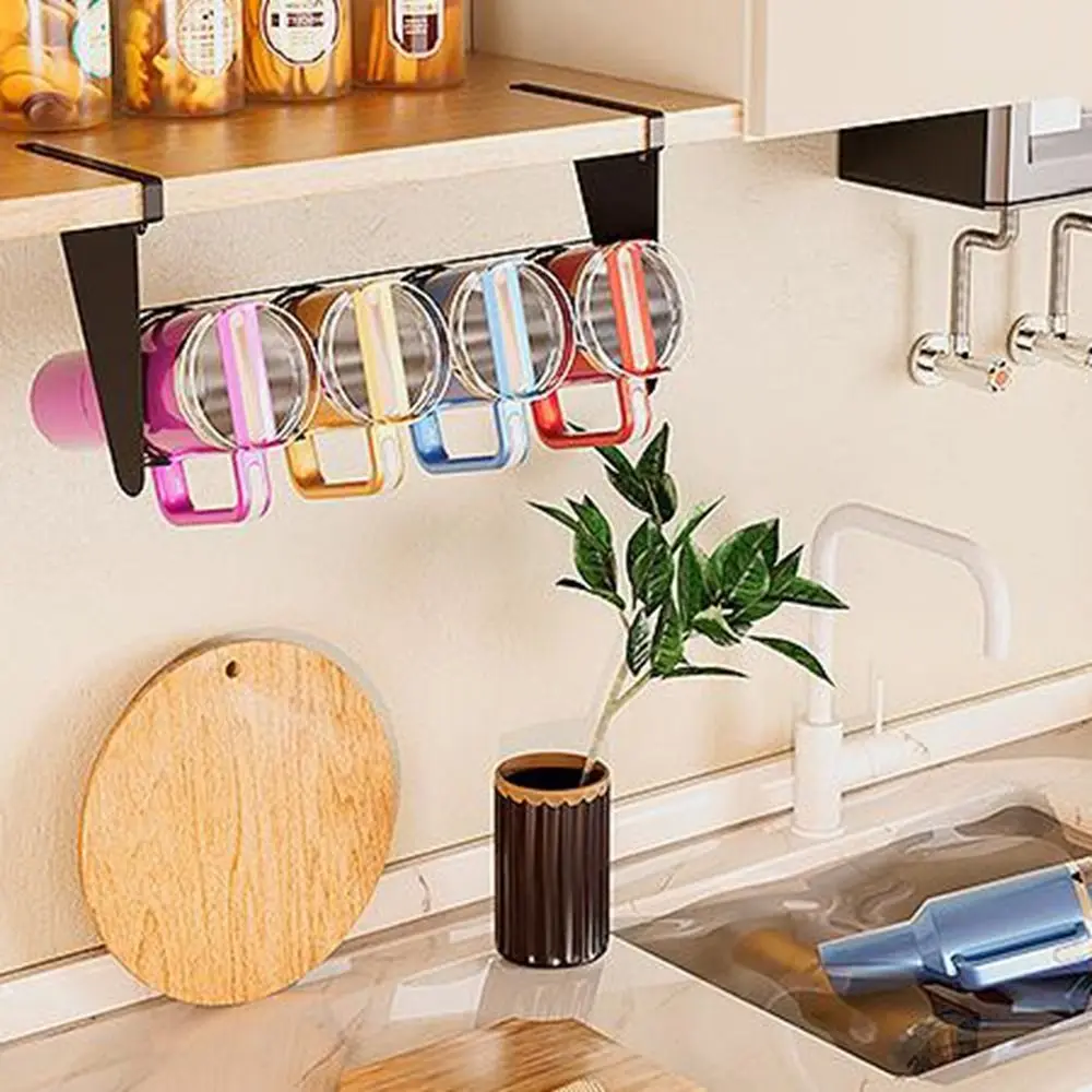 Carbon Steel Under Cabinet Water Bottle Organizer Wall Mounted Space Saving Cup Storage Rack Large Capacity Water Bottle Holder
Carbon Steel Under Cabinet Water Bottle Organizer Wall Mounted Space Saving Cup Storage Rack Large Capacity Water Bottle Holder
