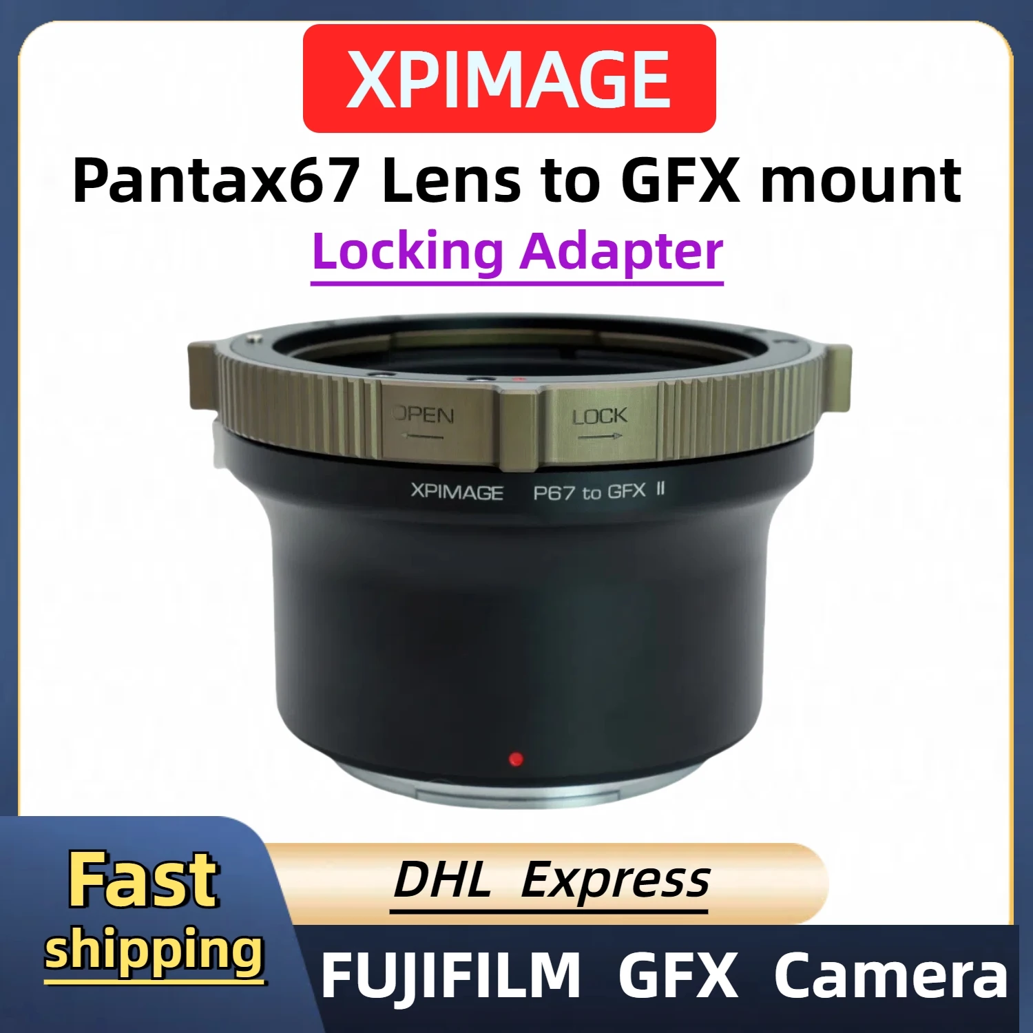 Адаптер объектива Pantax67 для камеры Fujifilm GFX для объектива Pantax67 для Fuji P67-GFX 50SII 100SII 50S 50R XPimage adapter
Адаптер объектива Pantax67 для камеры Fujifilm GFX для объектива Pantax67 для Fuji P67-GFX 50SII 100SII 50S 50R XPimage adapter