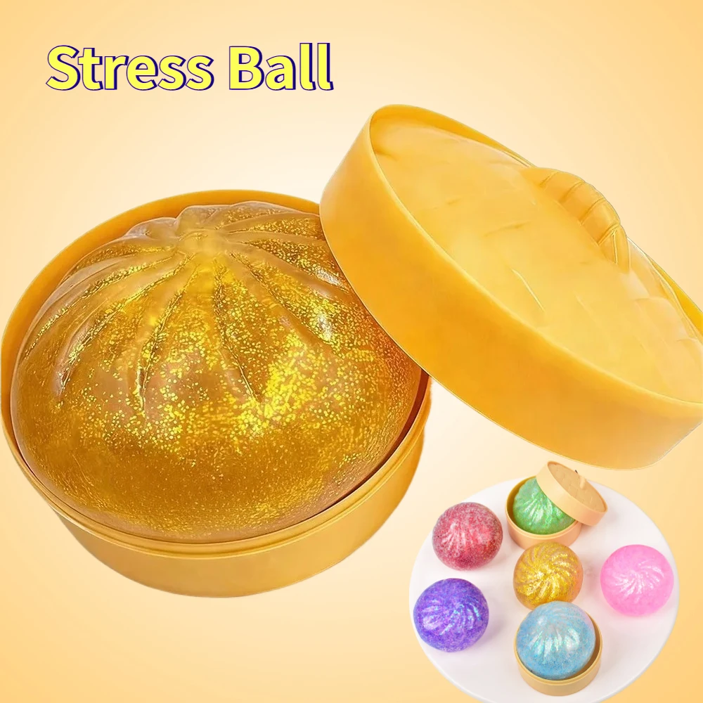 Мягкая игрушка-сквиши «Блинчики с блестками» с эффектом медленного восстановления формы, в виде паровой булочки, антистресс-игрушка для снятия стресса
Мягкая игрушка-сквиши «Блинчики с блестками» с эффектом медленного восстановления формы, в виде паровой булочки, антистресс-игрушка для снятия стресса