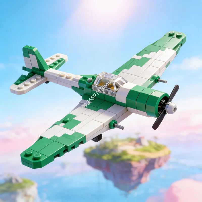 322pcs MOC City Airport Supermarine Spitfire 1 Scale Model Building Blocks Christmas Gift Construction Creative Toys Idea Brick
322pcs MOC City Airport Supermarine Spitfire 1 Scale Model Building Blocks Christmas Gift Construction Creative Toys Idea Brick