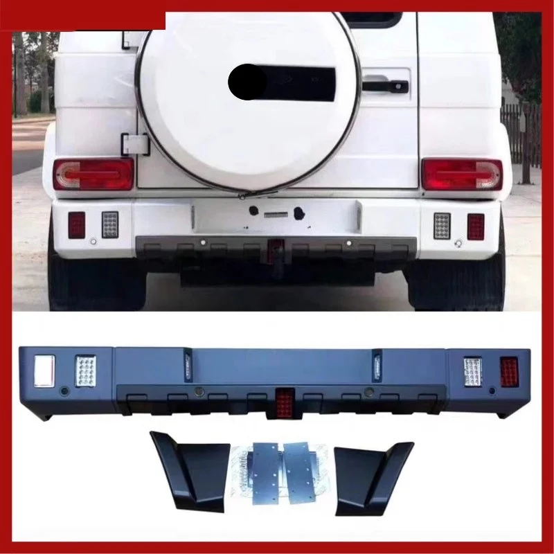 Body kit Rear Bumper Assembly with Lamp for Mercedes Benz G-Class W463 G350 G500 G55 G65 G63
Body kit Rear Bumper Assembly with Lamp for Mercedes Benz G-Class W463 G350 G500 G55 G65 G63