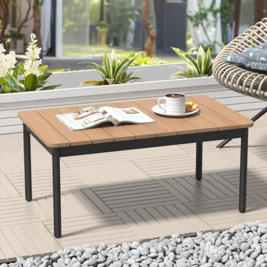 Small Rectangle Polywood Outdoor Side Coffee Table for Outside Patio
Small Rectangle Polywood Outdoor Side Coffee Table for Outside Patio