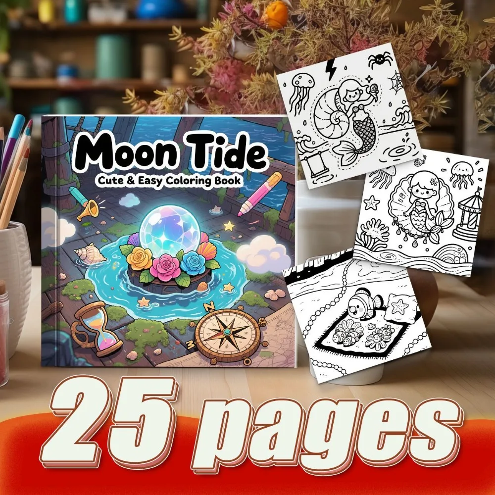High Quality Original Ocean Stress Relief Coloring Book Relax Body And Mind Hand Account Material Original Mermaid Patterns
High Quality Original Ocean Stress Relief Coloring Book Relax Body And Mind Hand Account Material Original Mermaid Patterns