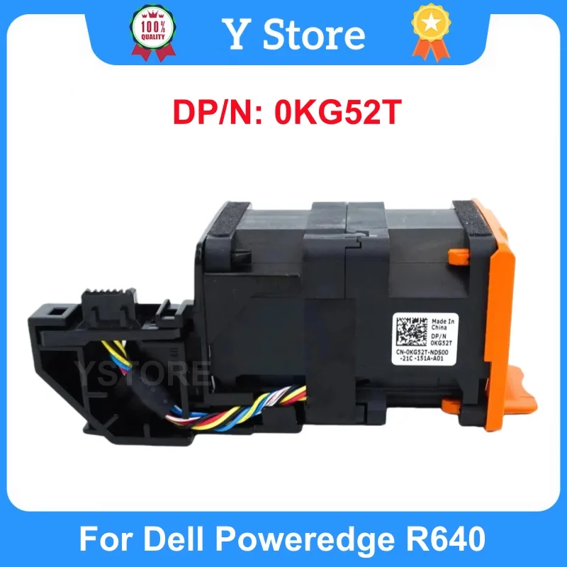 Y Store 0KG52T Оригинальный высокопроизводительный охлаждающий вентилятор для Dell Poweredge R640 KG52T, кулер для процессора, высокопроизводительный вентилятор
Y Store 0KG52T Оригинальный высокопроизводительный охлаждающий вентилятор для Dell Poweredge R640 KG52T, кулер для процессора, высокопроизводительный вентилятор