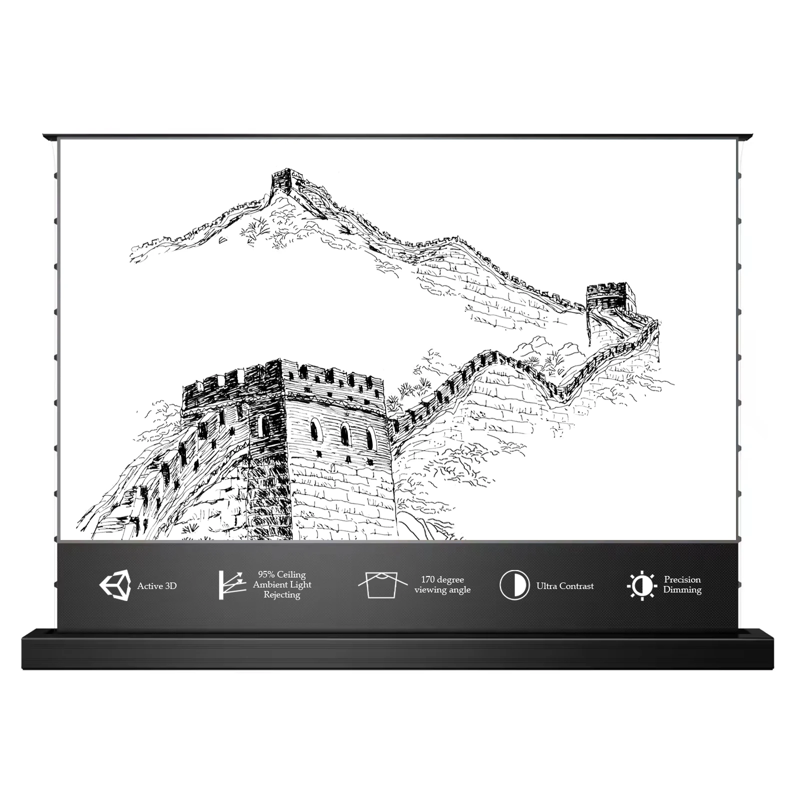 2024 MAX 150 дюймов 4K Белый кинотеатр для всех типов проекционных экранов Офисный домашний кинотеатр Моторизованный напольный подъемный проекционный экран
2024 MAX 150 дюймов 4K Белый кинотеатр для всех типов проекционных экранов Офисный домашний кинотеатр Моторизованный напольный подъемный проекционный экран