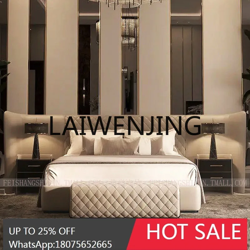 Big Bed Master Bedroom 3 M Super Wide 3 M Super Large Master Bedroom 200.00cm Wide Screen Bed Fashion
Big Bed Master Bedroom 3 M Super Wide 3 M Super Large Master Bedroom 200.00cm Wide Screen Bed Fashion