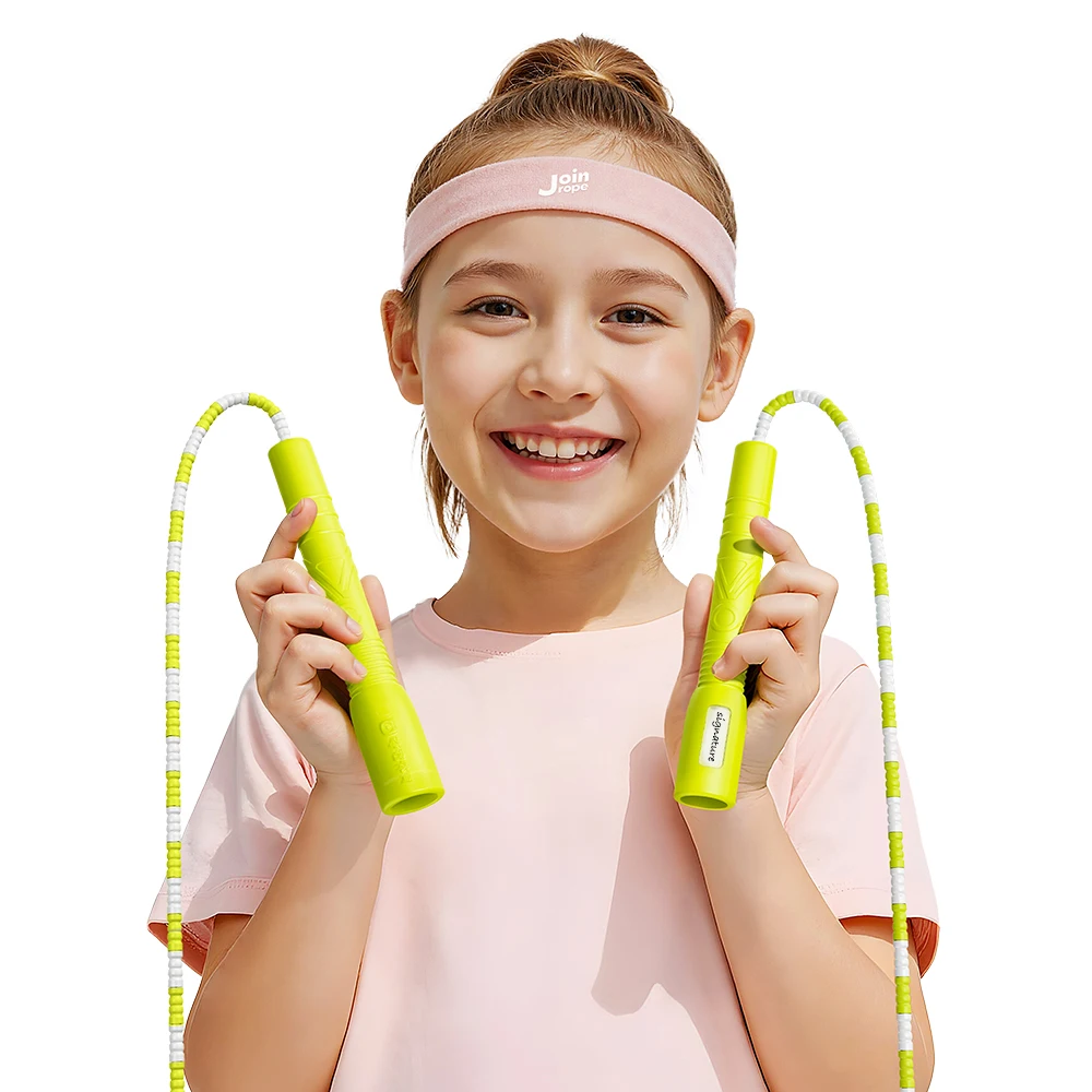 Children's Adjustable Length Beads Jump Rope With Ergonomic Handle For School Sports PE Class, Pink Green Color Available
Children's Adjustable Length Beads Jump Rope With Ergonomic Handle For School Sports PE Class, Pink Green Color Available