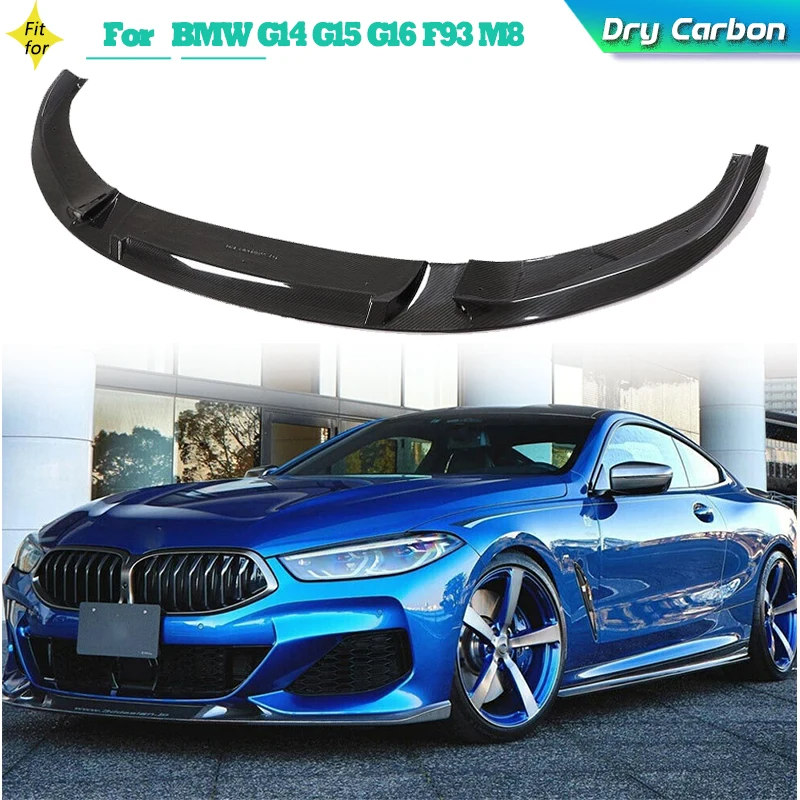Dry Carbon Front Bumper Lip Spoiler Splitters for BMW 8 Series G14 G15 G16 M-Sport 2018-2022 Racing Front Bumper Lip Spoiler
Dry Carbon Front Bumper Lip Spoiler Splitters for BMW 8 Series G14 G15 G16 M-Sport 2018-2022 Racing Front Bumper Lip Spoiler