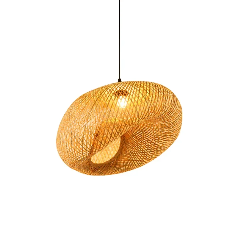Unique Chinese Style Hanging Lamp Bamboo Weaving Chandelier Kitchen Lampshade Rattan Light Beautiful Modern Bamboo Lampshade
Unique Chinese Style Hanging Lamp Bamboo Weaving Chandelier Kitchen Lampshade Rattan Light Beautiful Modern Bamboo Lampshade