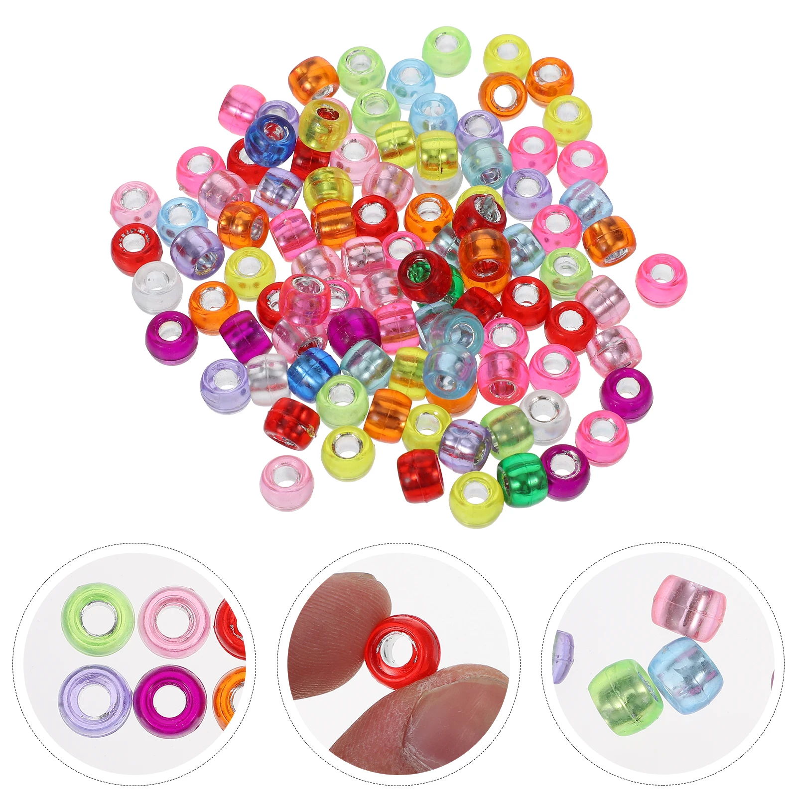 1000 Pcs Shape Barrel Bead Jewelry Material Beads Bracelet Making Spinner Bulk Acrylic 
1000 Pcs Shape Barrel Bead Jewelry Material Beads Bracelet Making Spinner Bulk Acrylic