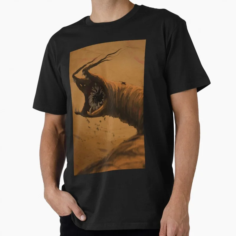 The Maker Arrakis Sandworm Vintage Spice Planet Sci fi Gift T shirt for man Large size Tops Retro Dune Graphic Print Clothes
The Maker Arrakis Sandworm Vintage Spice Planet Sci fi Gift T shirt for man Large size Tops Retro Dune Graphic Print Clothes