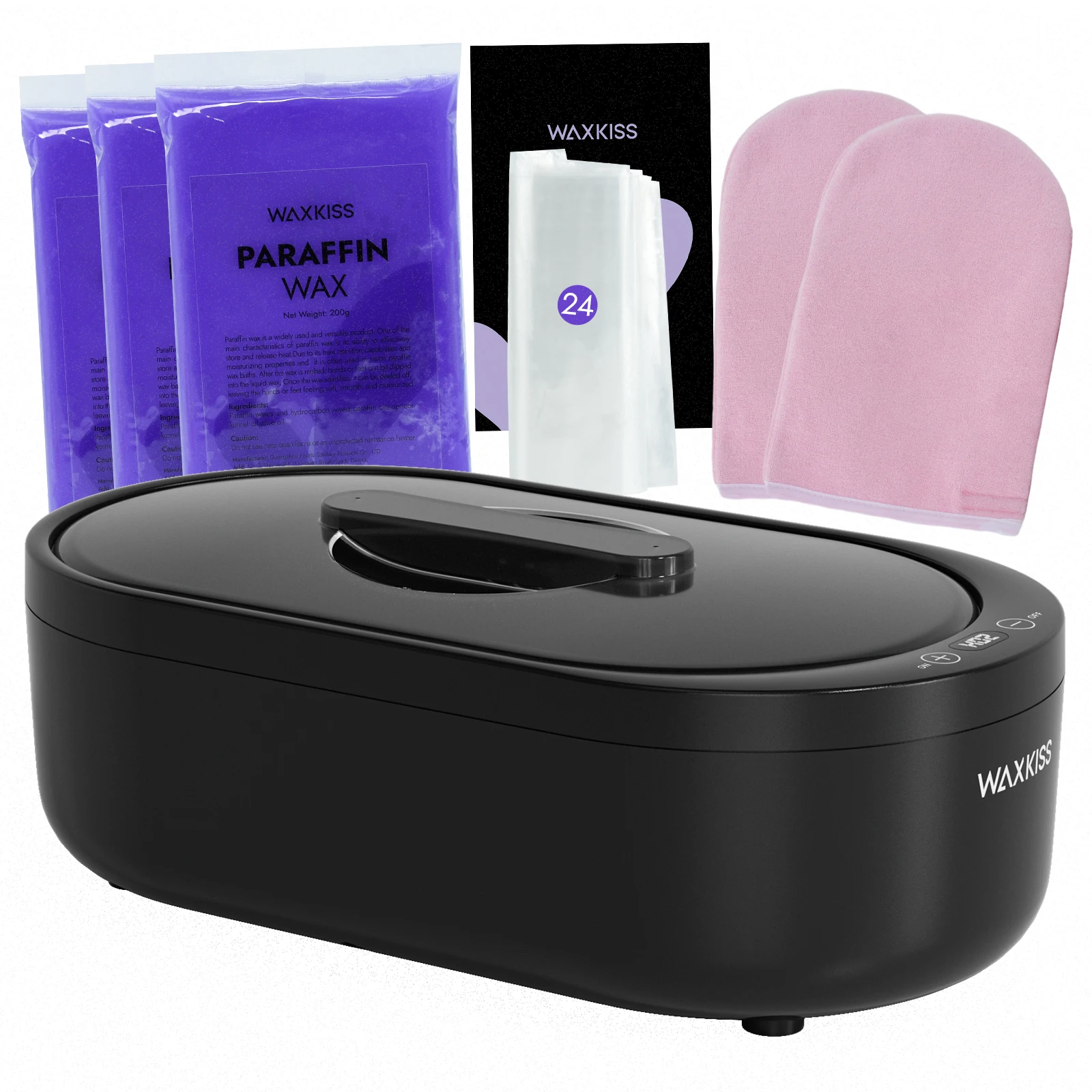 Paraffin Wax Machine for Hand and Feet Paraffin Wax Bath 2000ml Paraffin Wax Warmer Moisturizing Kit Auto-time and Keep Warm
Paraffin Wax Machine for Hand and Feet Paraffin Wax Bath 2000ml Paraffin Wax Warmer Moisturizing Kit Auto-time and Keep Warm