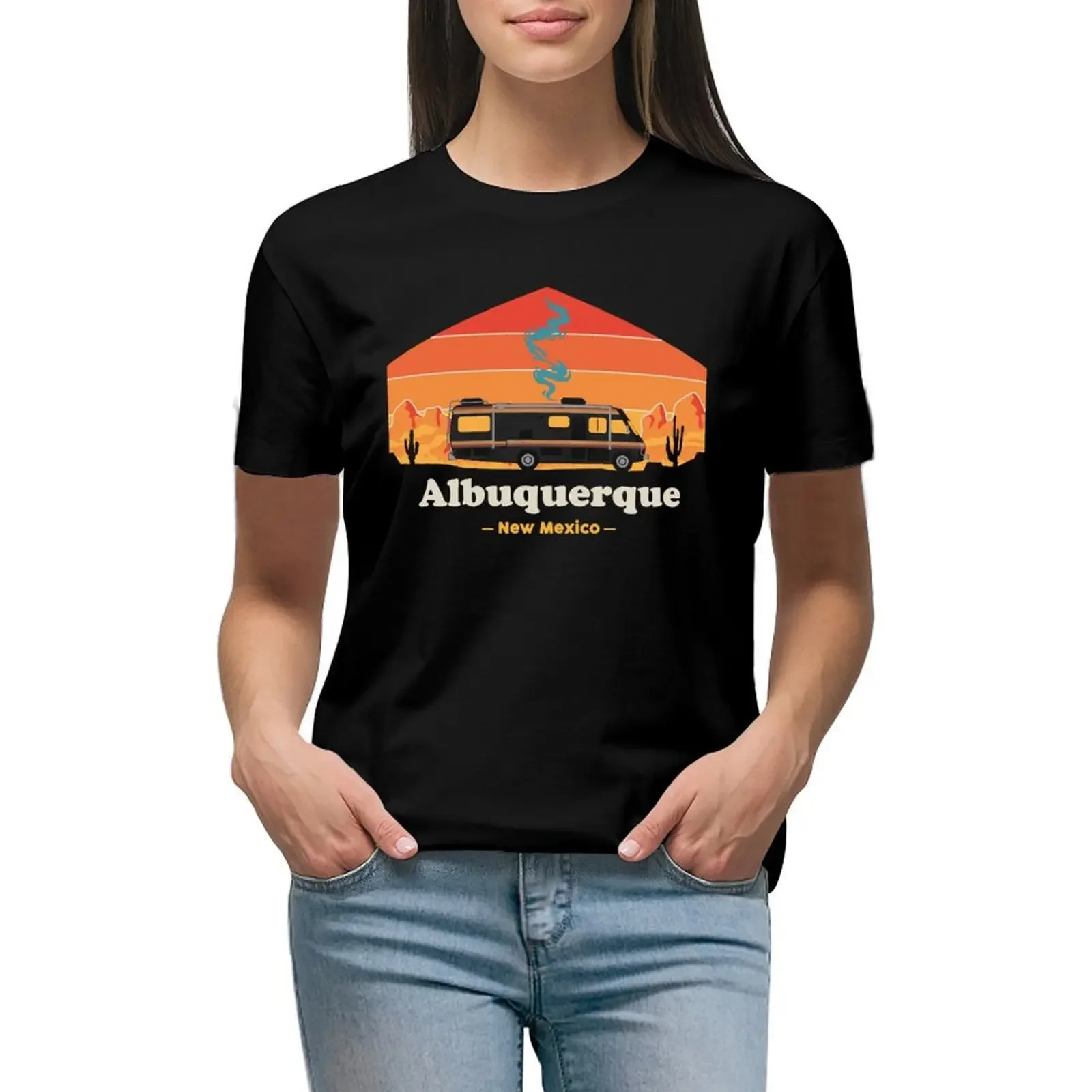 Albuquerque - Breaking Bad T-Shirt animal prinfor Short sleeve tee hippie clothes fashion woman blouse 2024
Albuquerque - Breaking Bad T-Shirt animal prinfor Short sleeve tee hippie clothes fashion woman blouse 2024