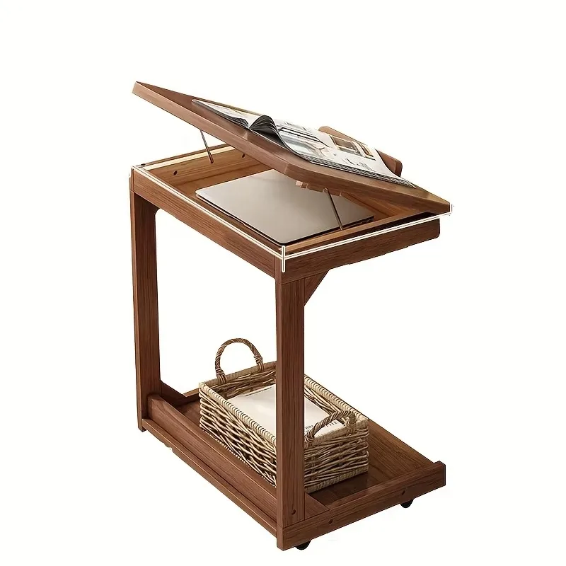 Vintage Wood Adjustable Movable with Wheels Table Multifunctional Sofa Coffee Side Table Portable Laptop Desk Stand
Vintage Wood Adjustable Movable with Wheels Table Multifunctional Sofa Coffee Side Table Portable Laptop Desk Stand